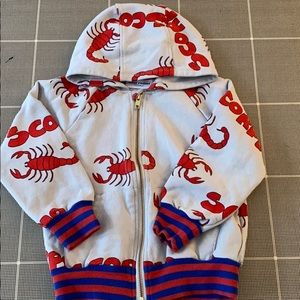 Mini Rodini Scorpio sweatshirt 104/110 NWOT